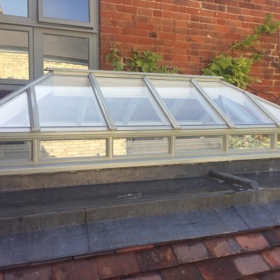 Bespoke Joinery Glass roof